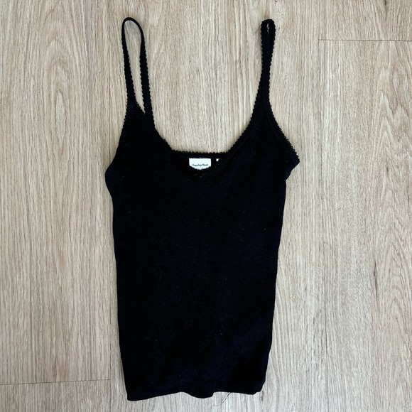Sunday Best Black Tank Top - Picture 1 of 5